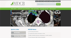 Desktop Screenshot of mdcb.org