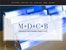 Tablet Screenshot of mdcb.qc.ca